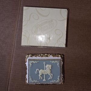 San Francisco Music Box Company - Small  Music Box - Carousel Waltz